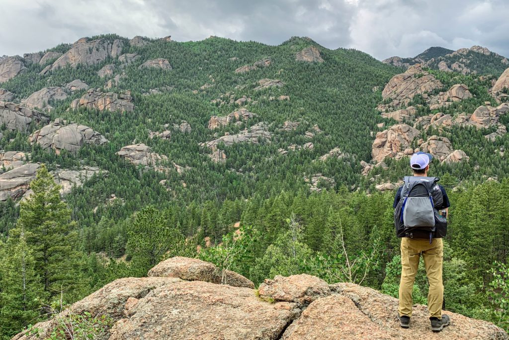 Dan backpacking
